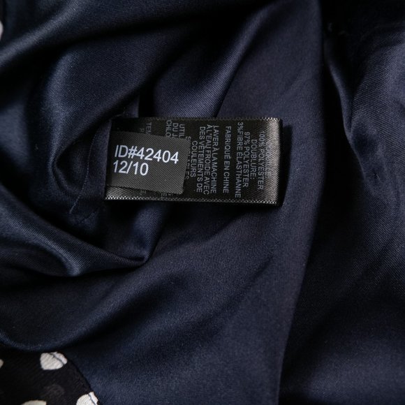 EXPRESS black & white heart print sleeveless top size M - Picture 5 of 6